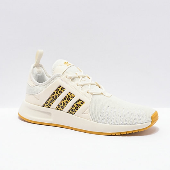 Adidas x_plr j off white & cheetah print shoes Clearance